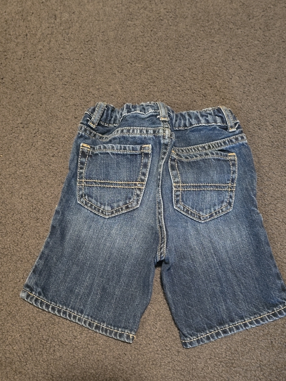 The Children's Place Denim Pull-On Shorts - Blue